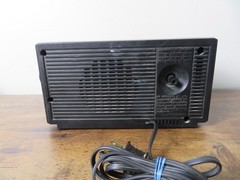 General Electric 7-4550B Vintage Clock Radio AM/FM Analog Walnut Grain 1982