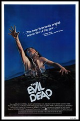 THE EVIL DEAD 1981 80s OFFICIAL ORIGINAL CINEMA FILM MOVIE PRINT PREMIUM POSTER