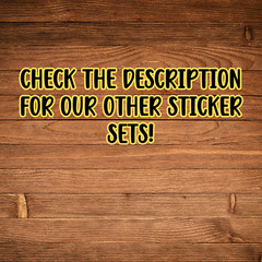 Monty Python Inspired Stickers for Your Laptop, Water Bottler, or Planners.