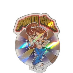 2003 Y2k Girl. ODM Brand Import Collection. vending Machine Sticker