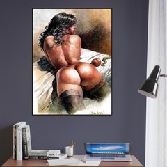 DRUUNA – SENSUAL SCI-FI PIN-UP POSTER – CLASSIC EROTIC BY SERPIERI