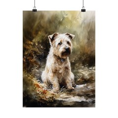 Glen of Imaal Terrier Dog Art Print, Dog Wall Art, Animal Art Print, Pet Artwork