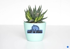 Baby On Board Decal Sticker Kids Parenting Car Warning Safety Drive Slow Down