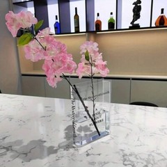 Bookend Vase for Flowers Unique Book shape Vase Bookshelf Decor for Book Lovers