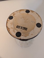 Ceramic vase 14″ Tall home decor Unbranded Antique Look- Gently Used