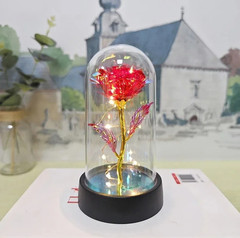 1pc Artificial Rose Eternal LED Flower Gift–Romantic Valentine’s & Wedding Decor