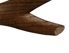 LG Hand Carved Wood Ocean MACO Shark Parasite Wood Coral Nautical Decor CLEARANC