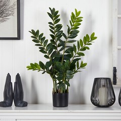 3’ Zamioculcas Artificial Plant Home Office Decor. Retail $96