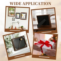 Specimens Display Frame 9.8 x 9.8 Inch Shadow Box Mini Memory Box Frame Black
