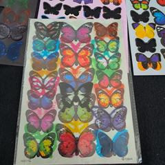 80 pcs 3D Butterfly Wall sticker Decal Removable Sticker Bedroom Decor