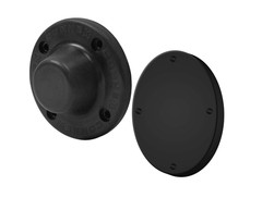 MAG-Mate D3X1BLP Magnetic Door Holder with Plate, Door Stopper with Magnets