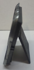 The Weston Gallery Picture Frame Pewter Victorian Style Bow Mini Photo W/ Glass