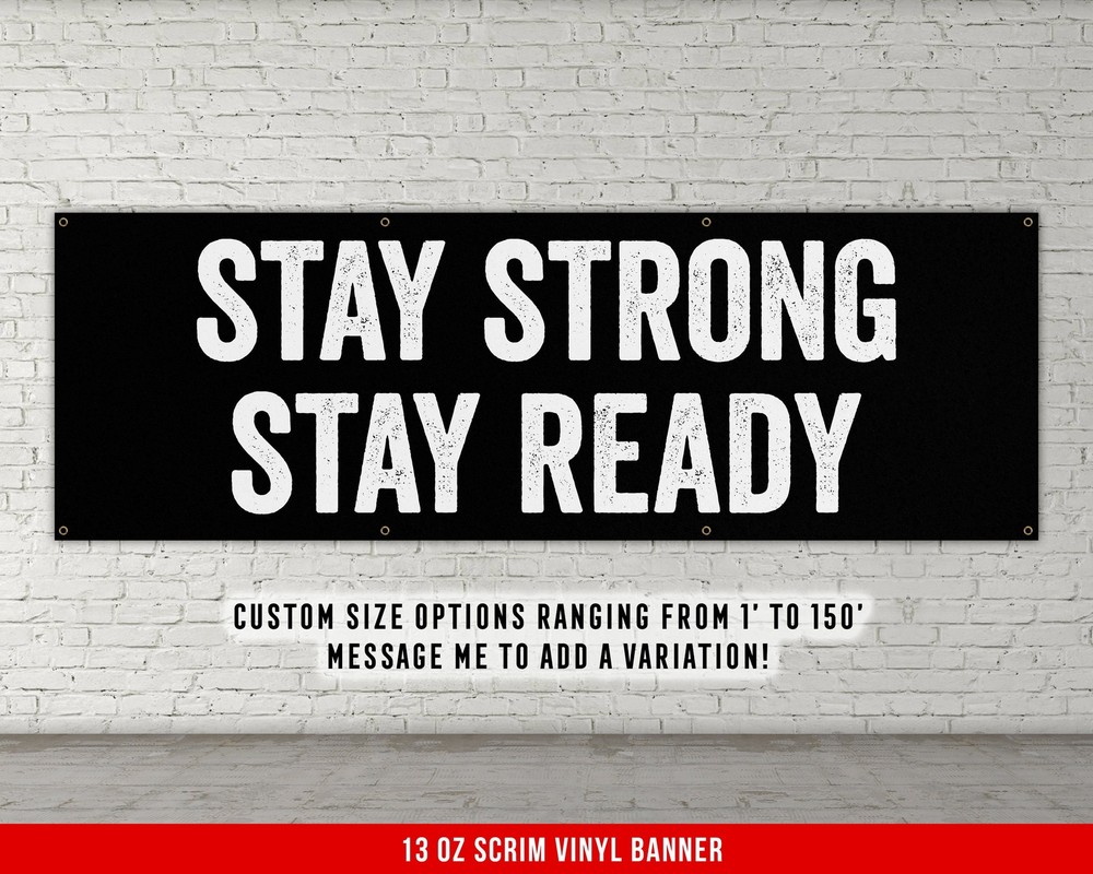Motivational Gym Banner – Inspirational Wall Art for Home Fitness