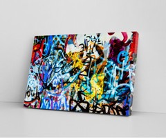 Colorful Abstract Canvas Wall Art Modern Abstract Canvas Print Aesthe Home Decor