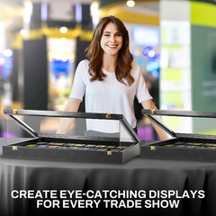 Trade Show Display Case / Card Display Case / Jewelry Case P302B Tradeshow