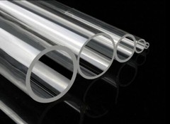 Clear Plastic Acrylic Tube OD 6 to 150mm Hollow Pipe PMMA 500mm cut