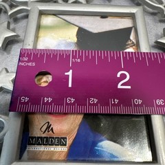 Graduation Frame Double Hinged Brushed Silver Free Standing The Graduate