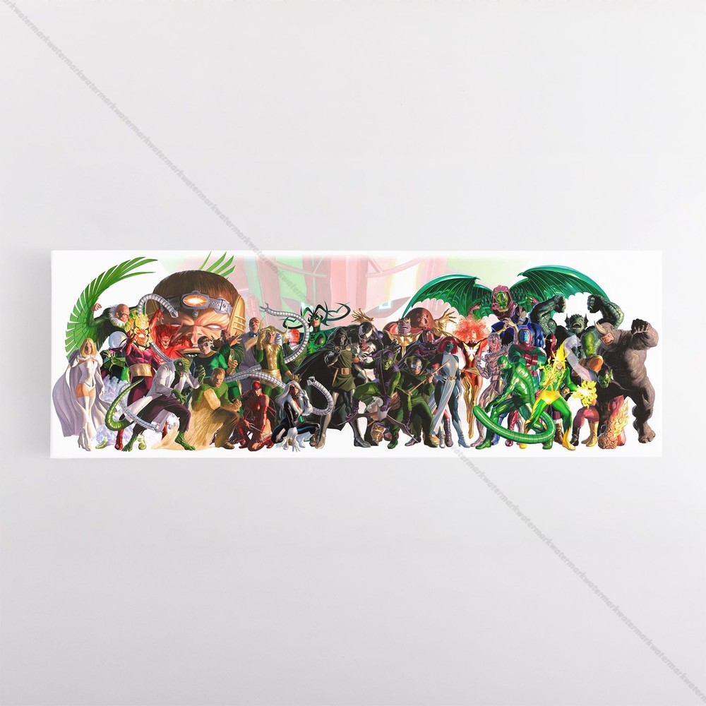 Alex Ross Timeless Marvel Poster Canvas Comic Cover Art Print