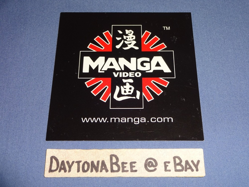 Manga Video Sticker 3″ Official Promo Japanese Anime Demon Slayer Your Name Hero