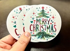 Custom Design Stickers Vinyl Decals Waterproof Die-Cut Matte Glossy Holo Logo
