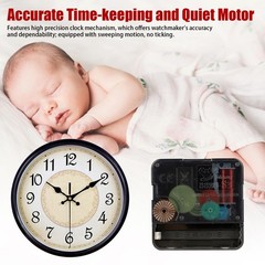 4PCS Wall Quartz Clock Movement Mechanism DIY Replacement Repair Part Motor Kit