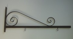 Metal Sign Hanger Bracket 24″ Display Holder for Home, Yard or Business