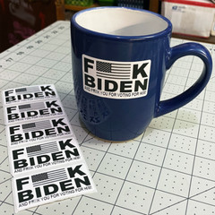 FCK JOE BIDEN & F You Stickers IMPEACH Anti Joe Biden Sucks Prank Gag 25+ Pack