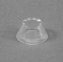 Reversible Cone Clear Acrylic Plastic Display Stands for Eggs Spheres Balls – 4