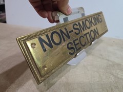 Solid Brass Door or Wall Sign Plaque 12″ X 3″ X 1/4″ PLAIN