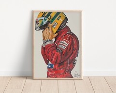 Ayrton Senna F1 Poster – Museum Grade Formula 1 Wall Art Print