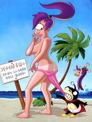 V2332 Turanga Leela Hot Naked Butt Sexy Bikini Art Decor WALL POSTER PRINT CA
