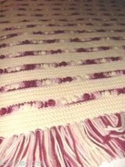 New Handcrafted Crochet Afghan Throw Blanket future Heirloom multi colors