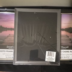 Mainstays 8×10″ Format Frame for Pictures Black, Set of 3 (67812)