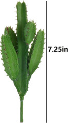 Bluecell 2Pcs Real Looking Artificial Cactus Plant DIY Material for Home Decorat