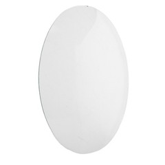 Wall Clock Pedestal Jar DIY Round Glass Face Clear Convex Front Cover