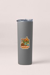 South Gate California Sticker Decal Vinyl Die-Cut City Skyline Landmark Design