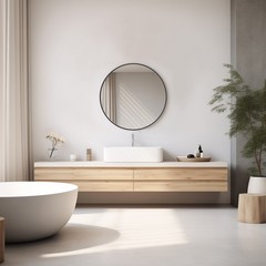 Circular Wall Mirror