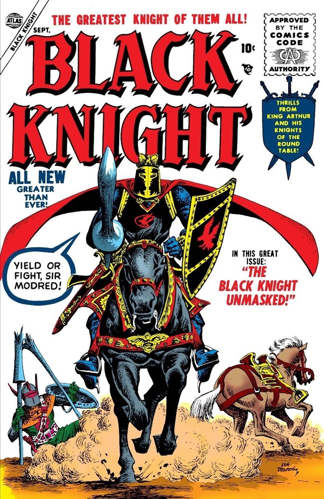 BLACK KNIGHT #3 COMIC BOOK COVER Poster print 11″x17″ inches home decor