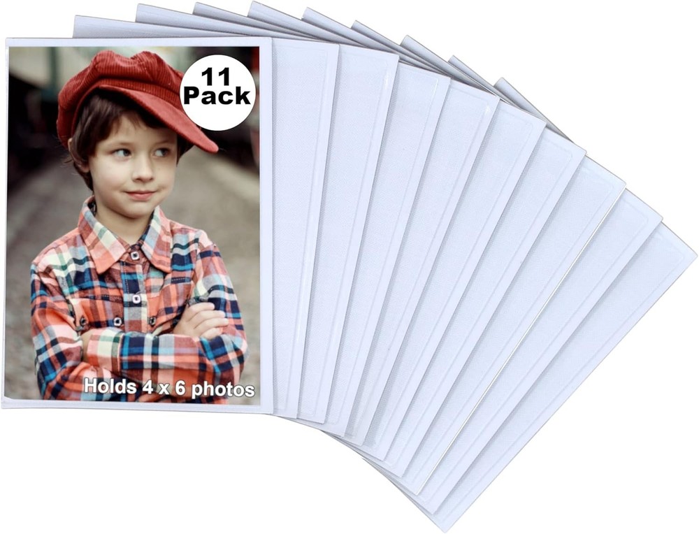 10/11 Pc Magnetic Photo Sleeves 4×6 Picture Holder Wall Decoration Fridge Magnet