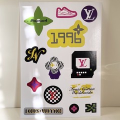 Louis Vuitton Large Sticker Sheet 13.45”x 9.5”