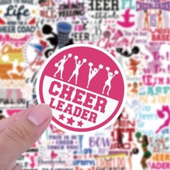 20 Random Cheer Stickers Dancing Cheerleader Decals Laptop Hydro Free Shipping