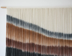 Macrame Wall Hanging Macrame Wall Decor Large-Scale Tie-Dye Tapestry Living H…