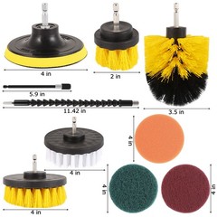 Clean Kitchen Floor, Multifunctional Electric Drill Brush For Automobile Tires