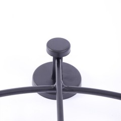 Modern Round Wall Clock Unique Design Silent Quartz Movement For Office Study