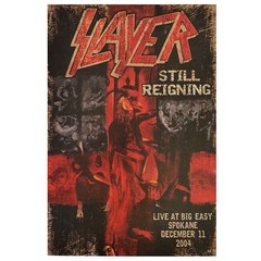 Slayer Concert Promo Poster