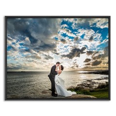 Floating Frame for Canvas Print fits 1 1/4″ Deep Canvas Painting Floater Frames
