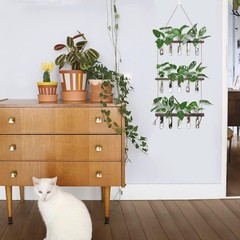 Natural Wood and Glass Propagation Station – 5 Tubes for Home Elegance