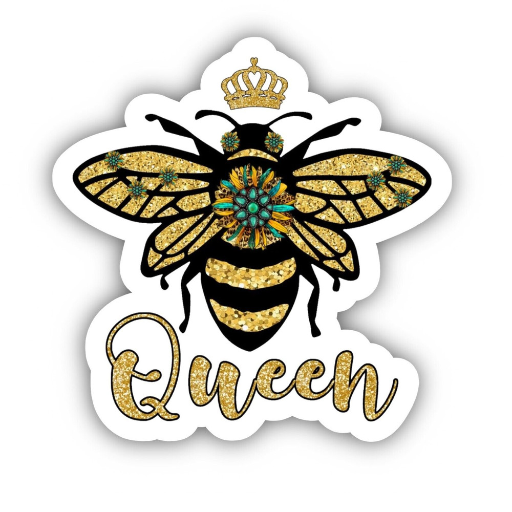 Queen Bee Sticker Decal