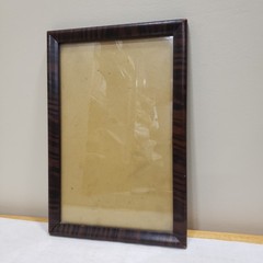 Tortoiseshell Picture Frame 7×11 Brown Black Wood Traditional Wall Decor
