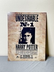 Harry Potter Undesirable No 1 Tin Sign Wall Daniel Radcliff – 12.5″x 16″